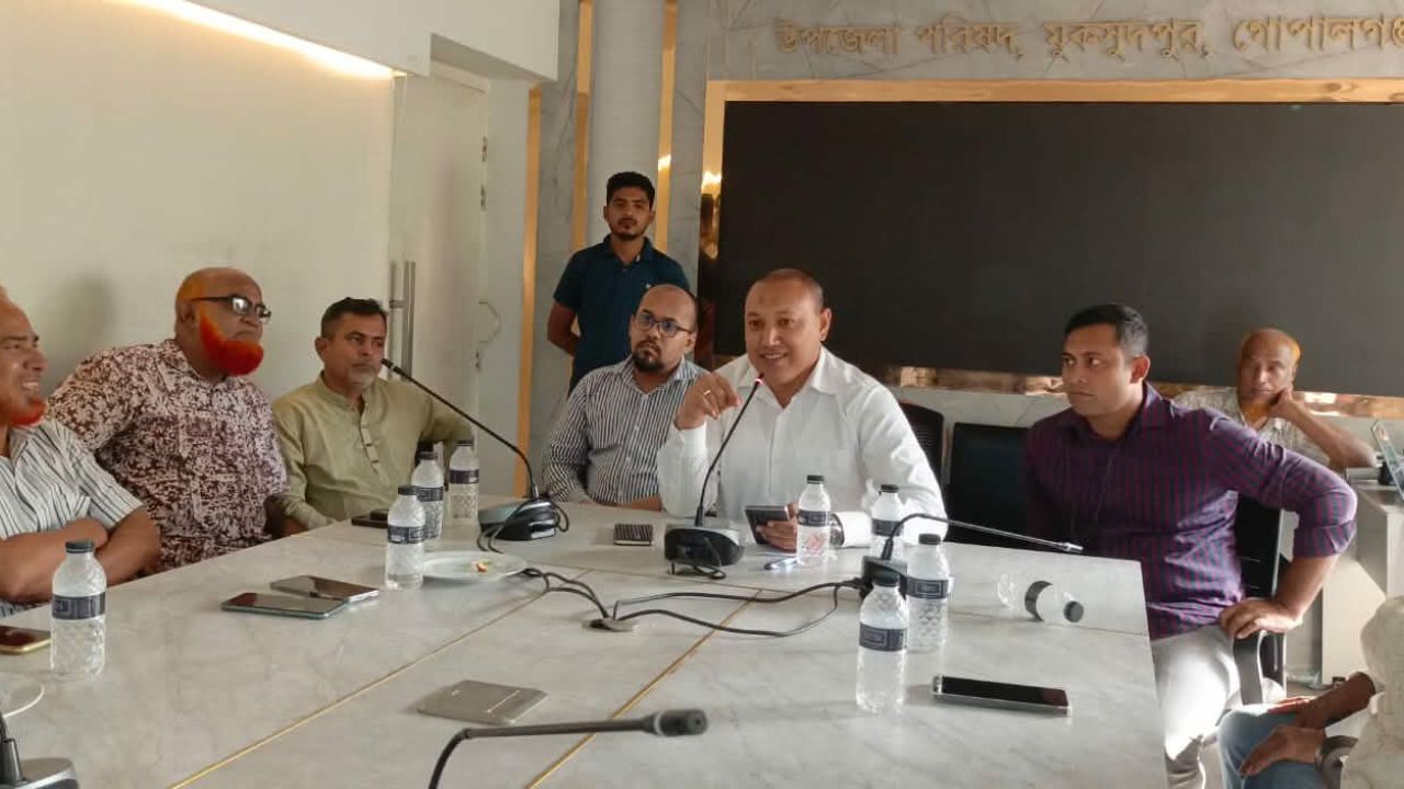মুকসুদপুরে বাল্যবিবাহ প্রতিরোধে  সচেতনতামূলক সভা