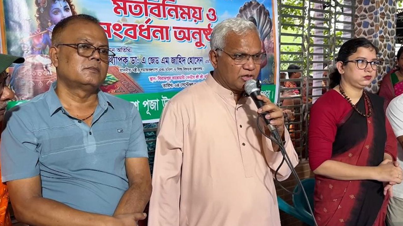 ধর্মীয় বা রাজনৈতিক বিভেদে কেউ ক্ষতিগ্রস্ত হলে ছাড় নয়: সমাজকল্যাণমন্ত্রী