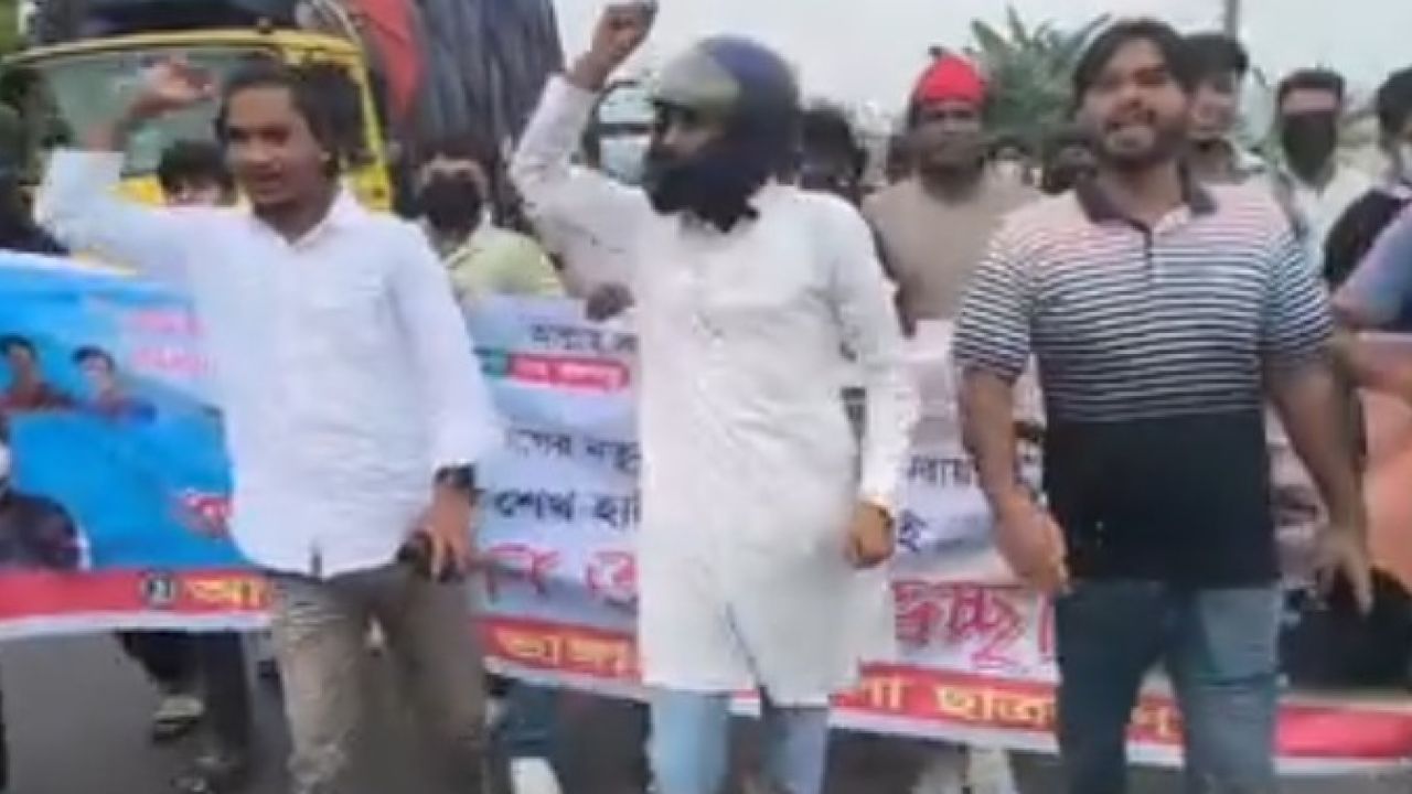 ভাঙ্গায় নিষিদ্ধ আওয়ামী লীগের মিছিল